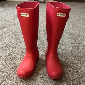 Hunter Classic Red Waterproof Boots